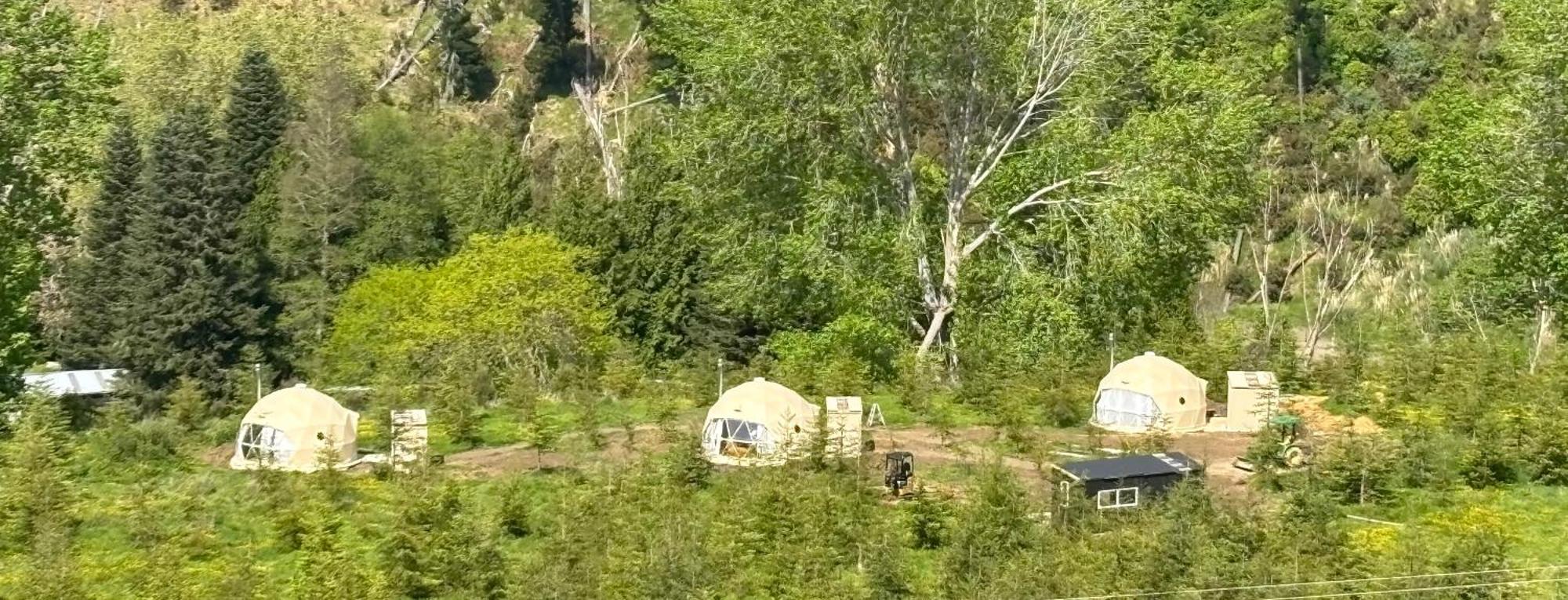 Takahuri Glamping Domes Whanganui Esterno foto