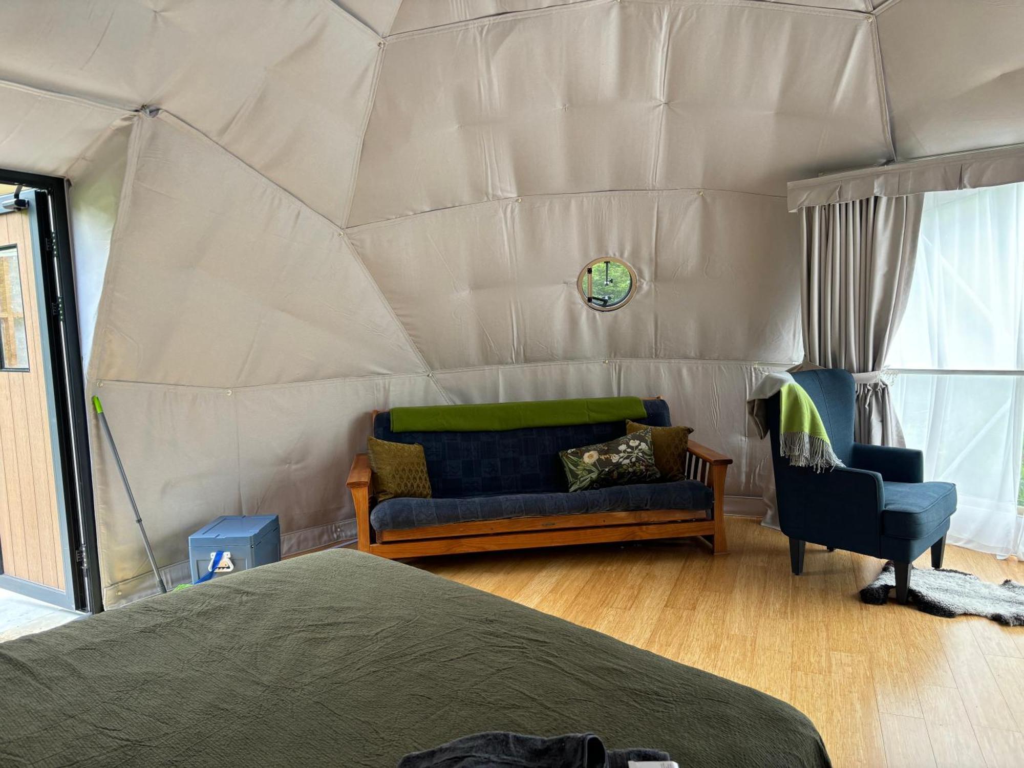 Takahuri Glamping Domes Whanganui Esterno foto