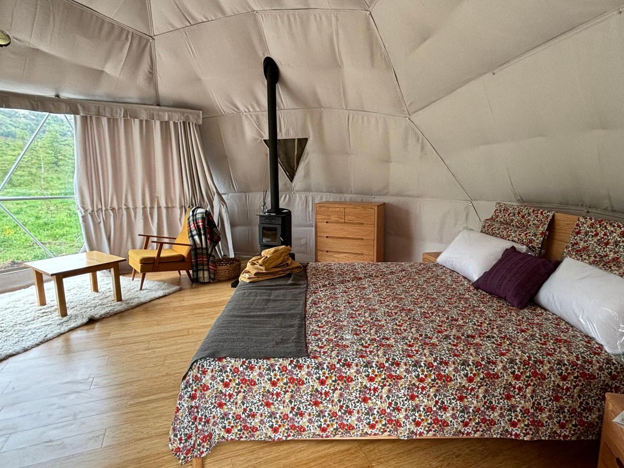 Takahuri Glamping Domes Whanganui Esterno foto