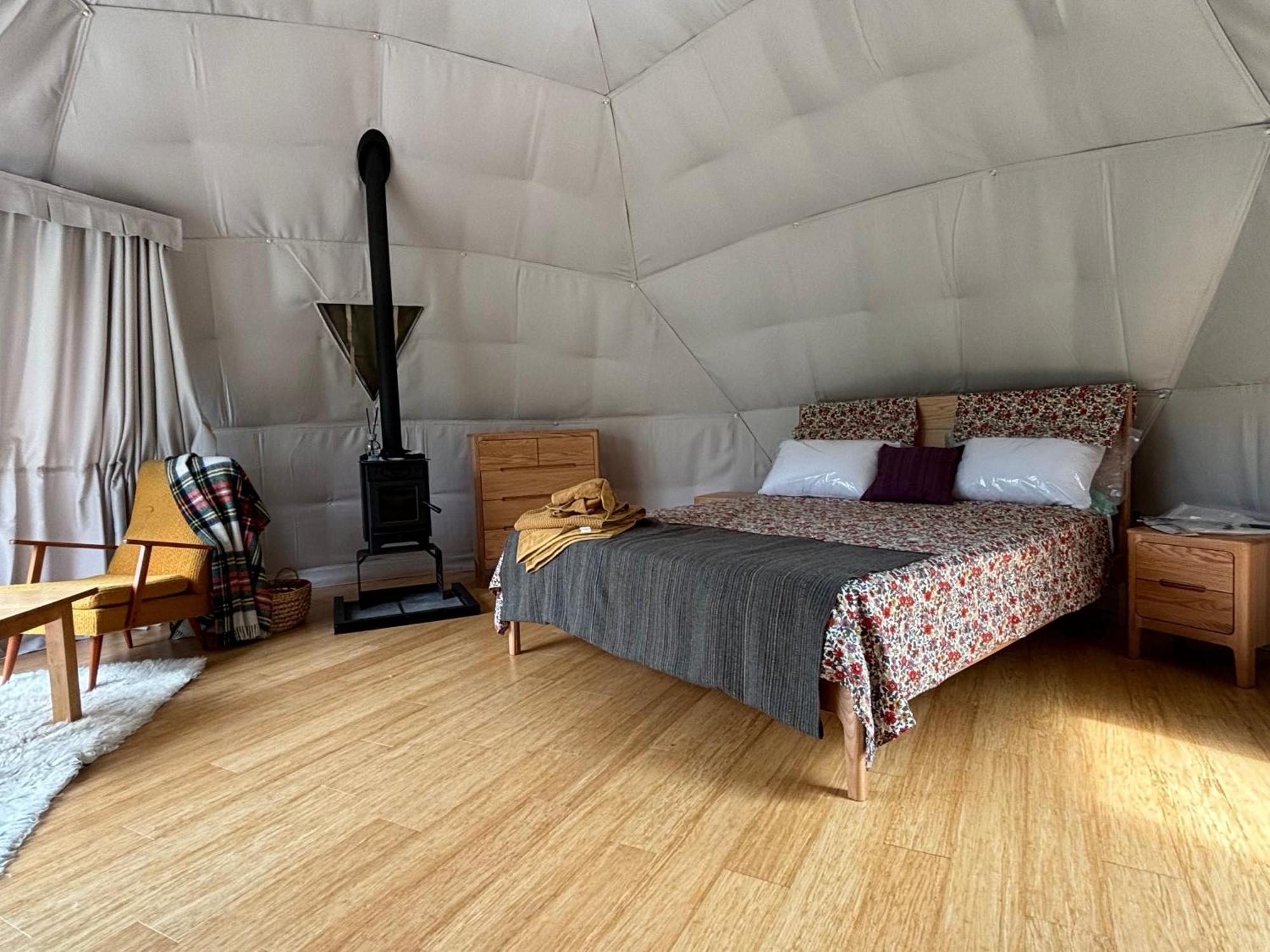 Takahuri Glamping Domes Whanganui Esterno foto