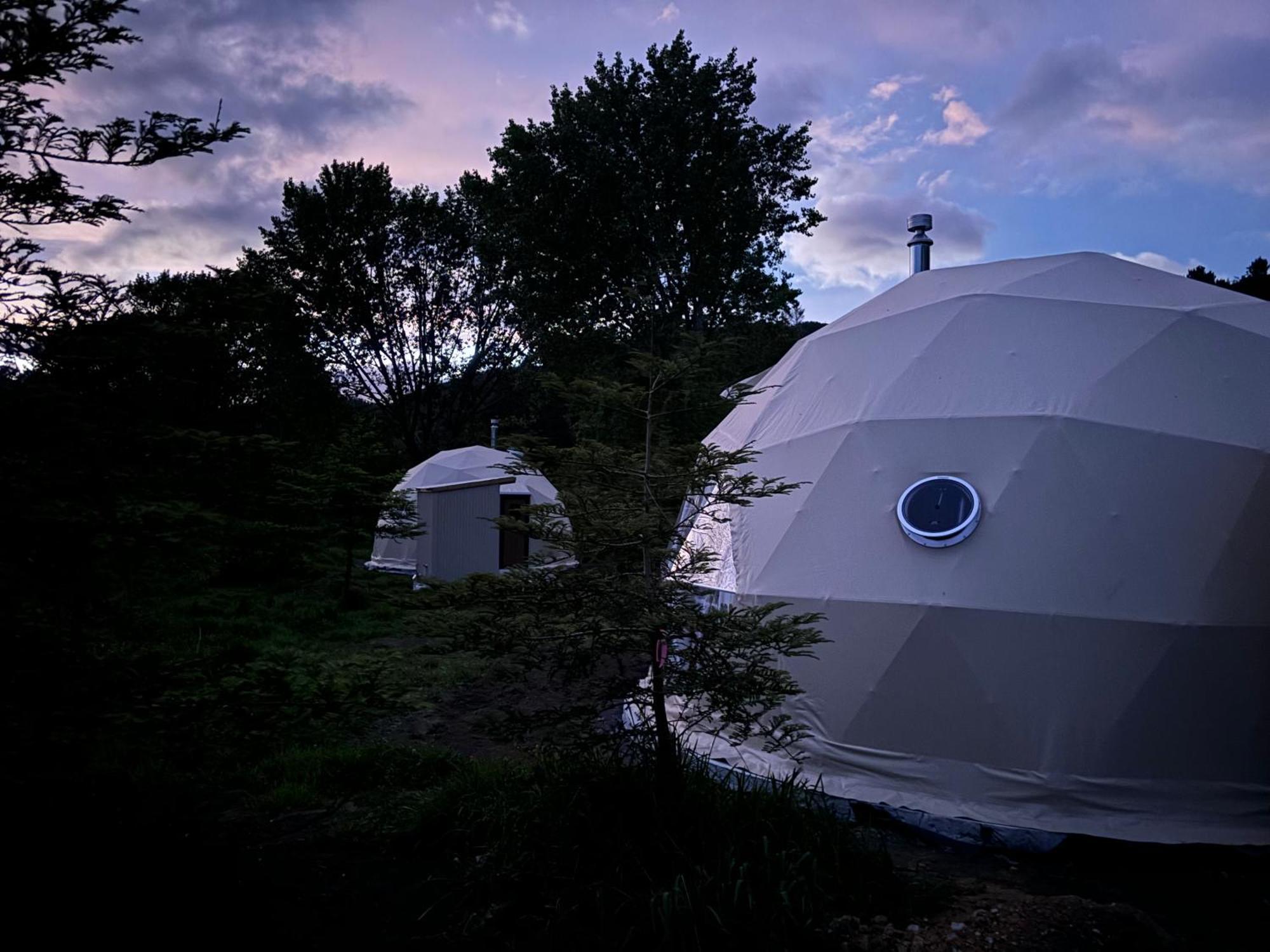 Takahuri Glamping Domes Whanganui Esterno foto