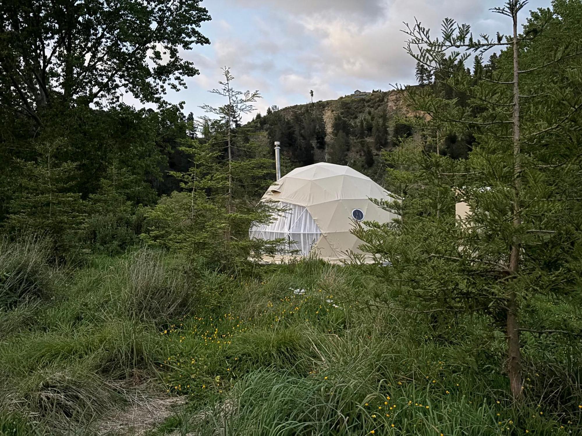 Takahuri Glamping Domes Whanganui Esterno foto