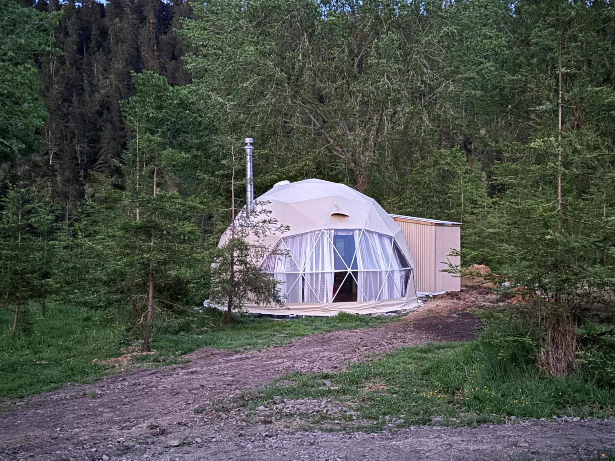 Takahuri Glamping Domes Whanganui Esterno foto