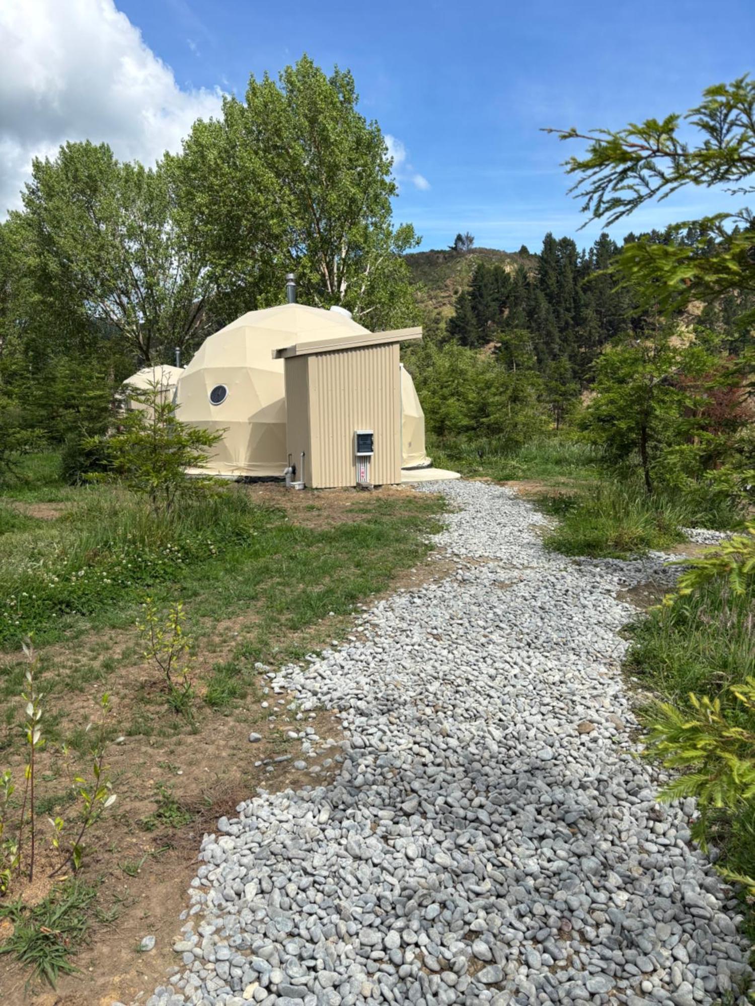 Takahuri Glamping Domes Whanganui Esterno foto