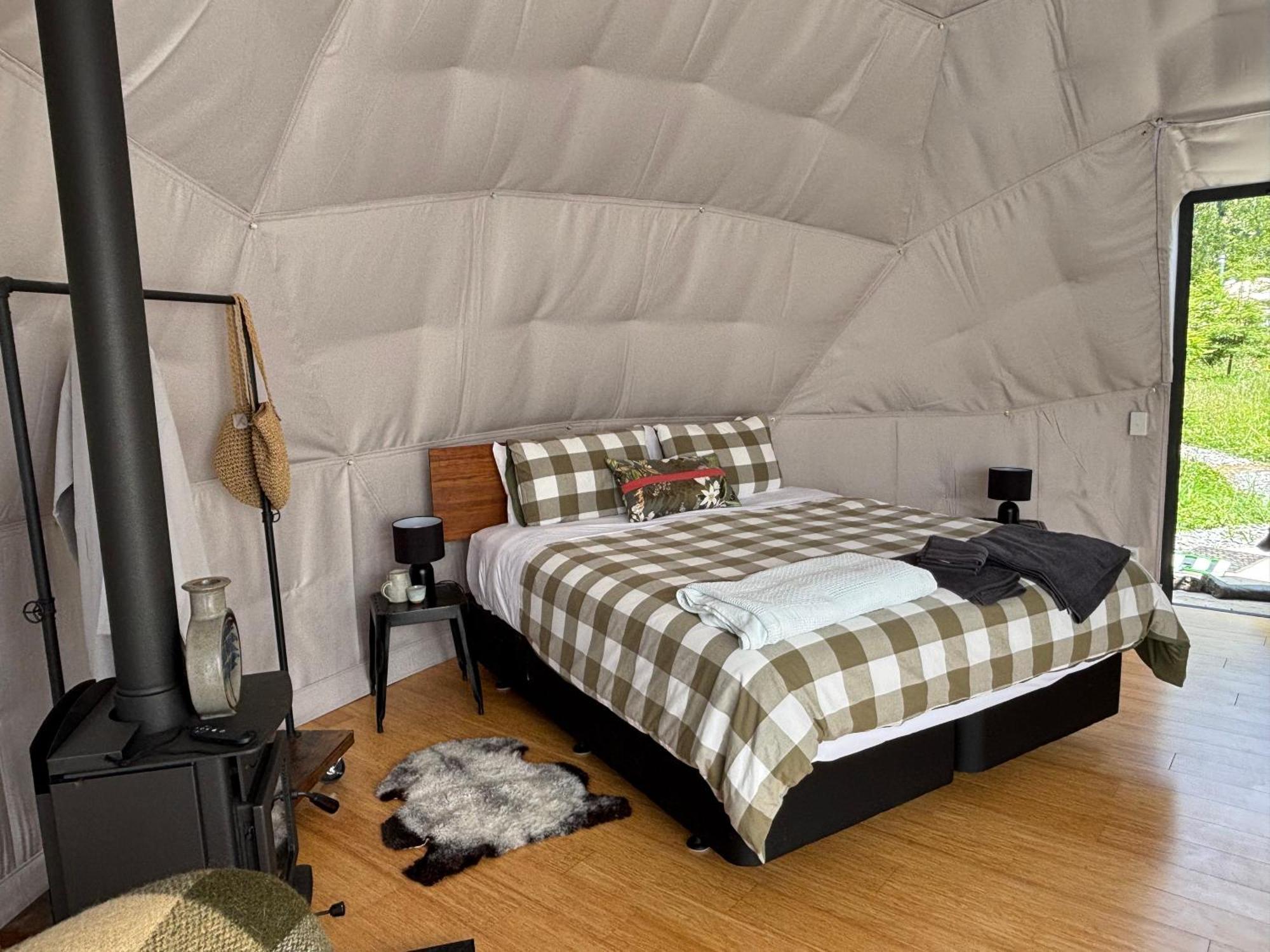 Takahuri Glamping Domes Whanganui Esterno foto